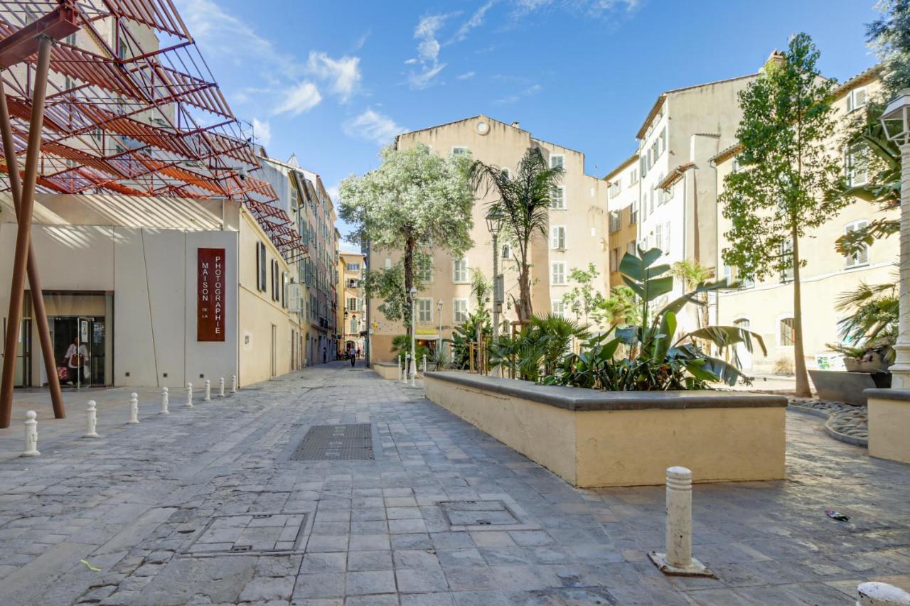 Studio Mezzanine - Clim - Wifi - Centre Historique Toulon Kültér fotó